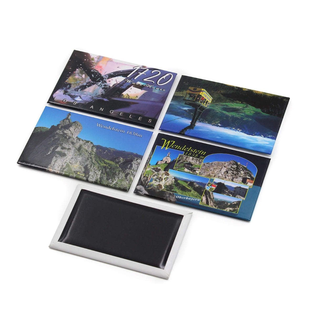 Set of 3 Large Photo Magnets - 3.5*2.5 inches