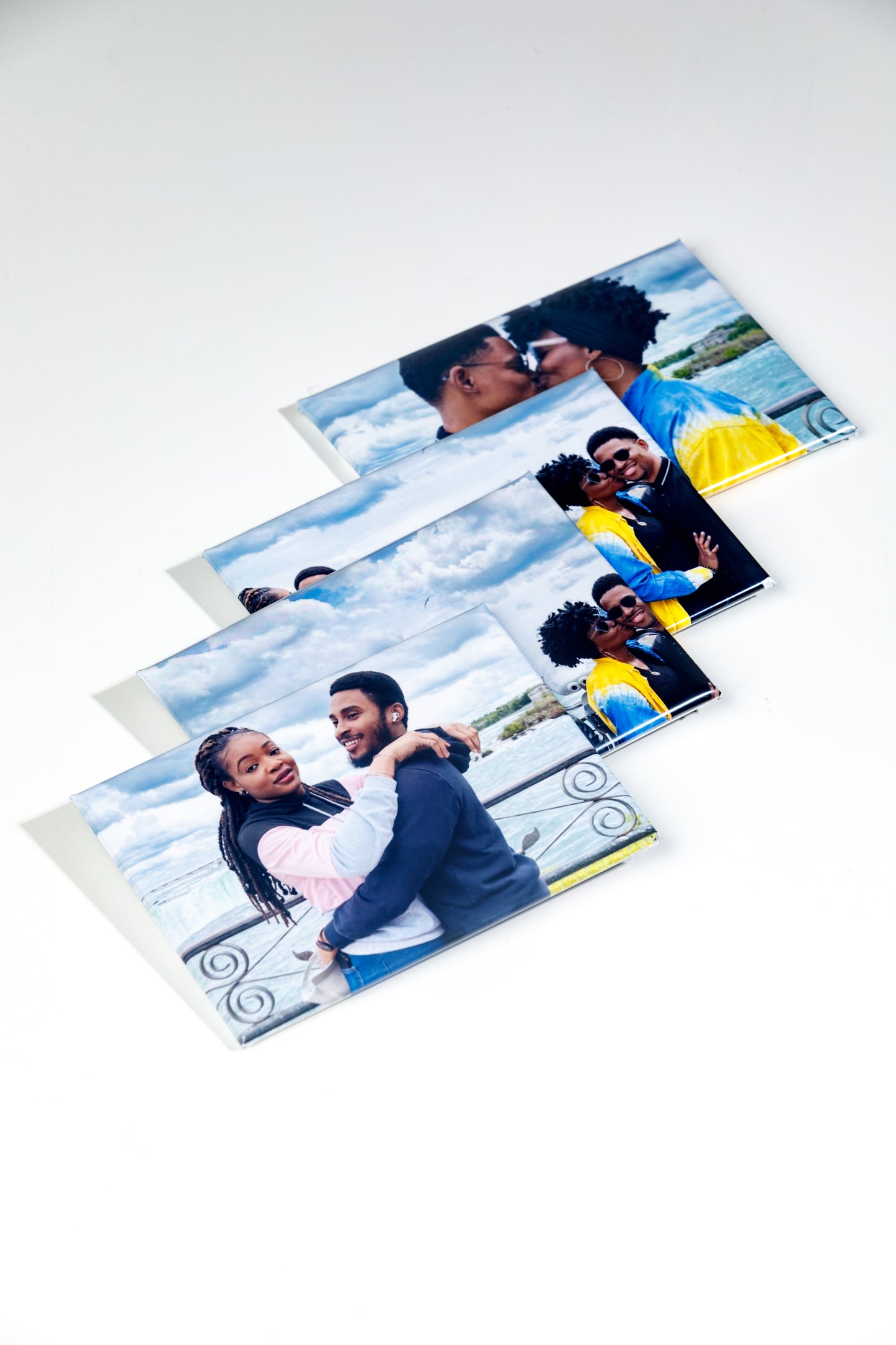 Set of 4 Large Photo Magnets - 3.5*2.5 inches