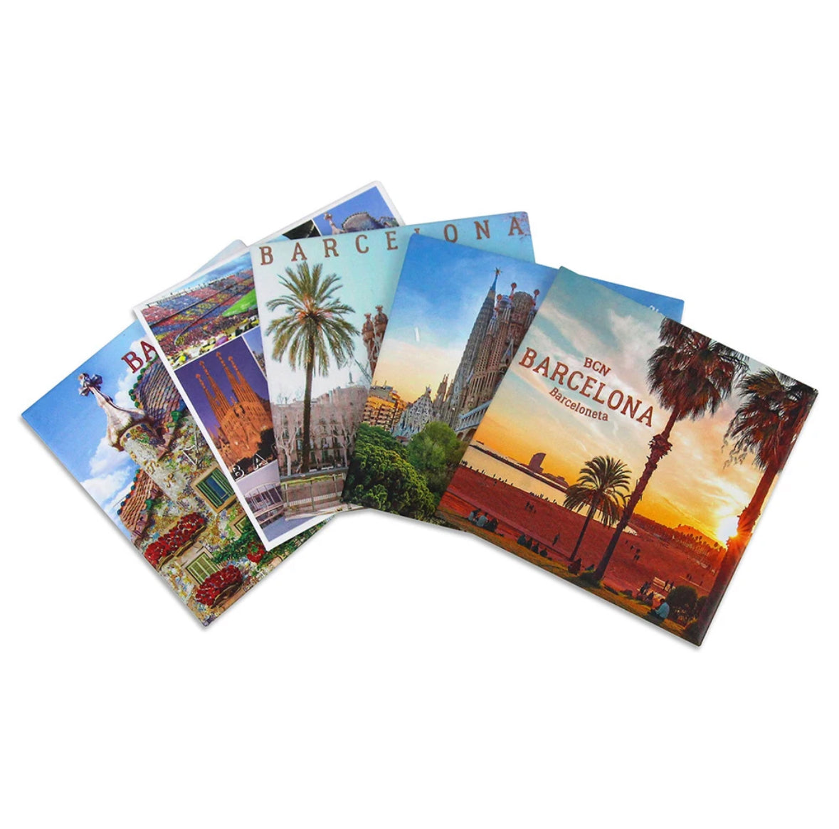 Set of 8 Square Photo Magnets - 2.5*2.5 inches